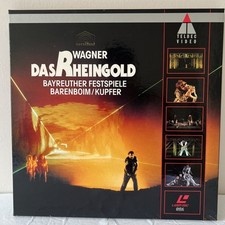 Wolfgang Wagner : Das Rheingold : Barenboim : Kupfer : Teldec Video Laser Disc