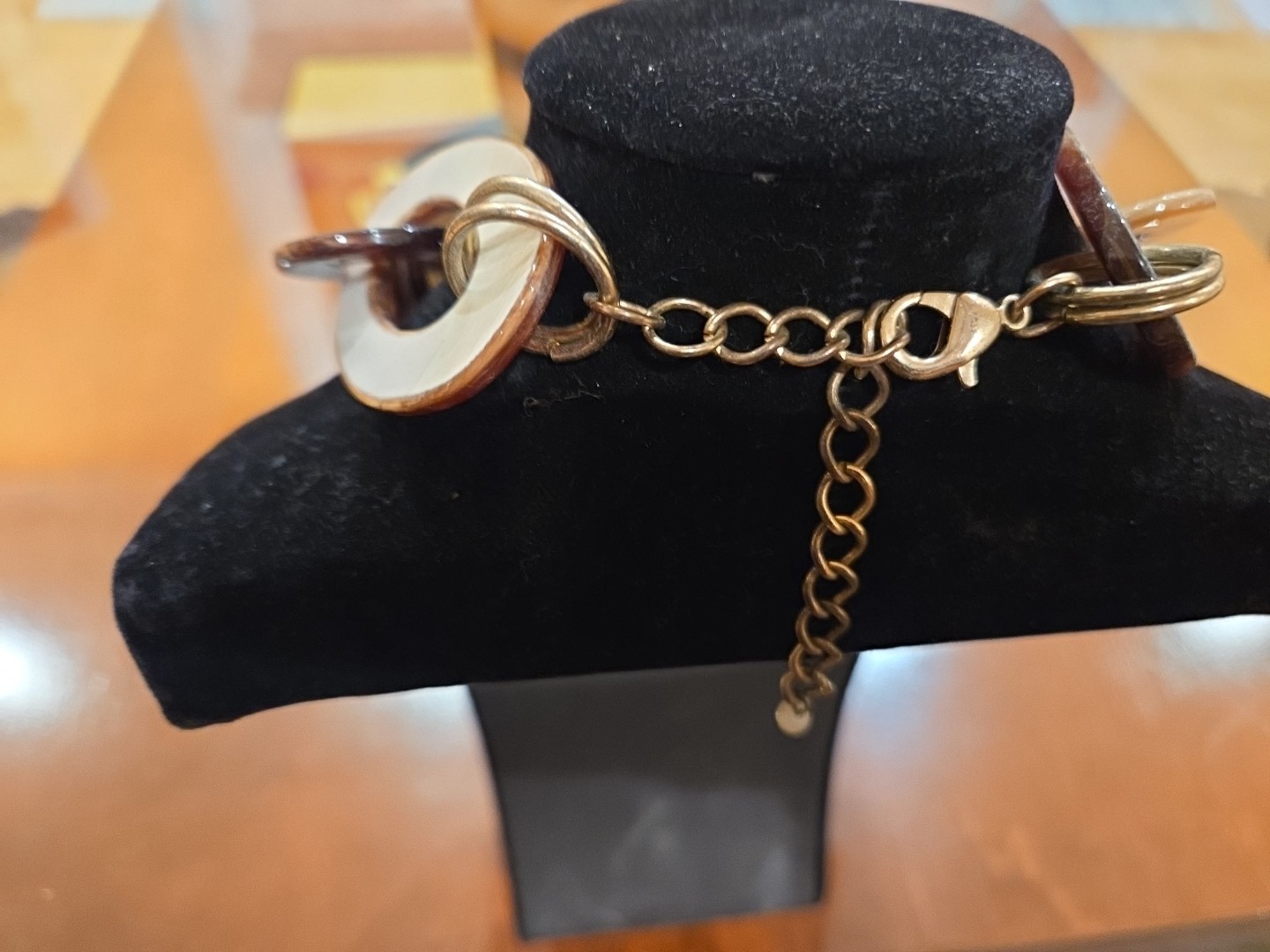 💖 Brown Statement Piece Large Two Strand Costume… - image 5