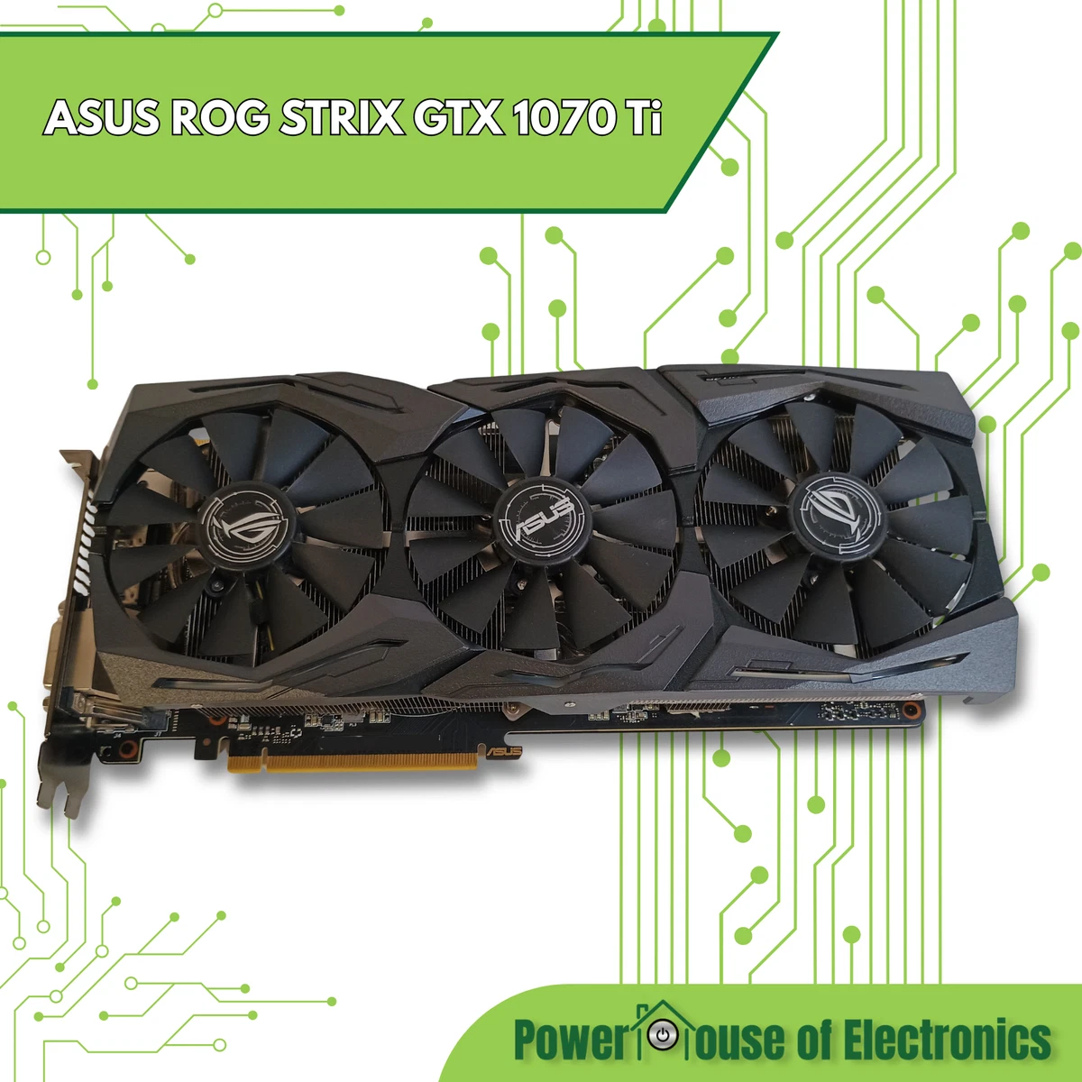 ASUS NVIDIA GeForce GTX 1070 Ti 8 GB Memory Computer Graphics