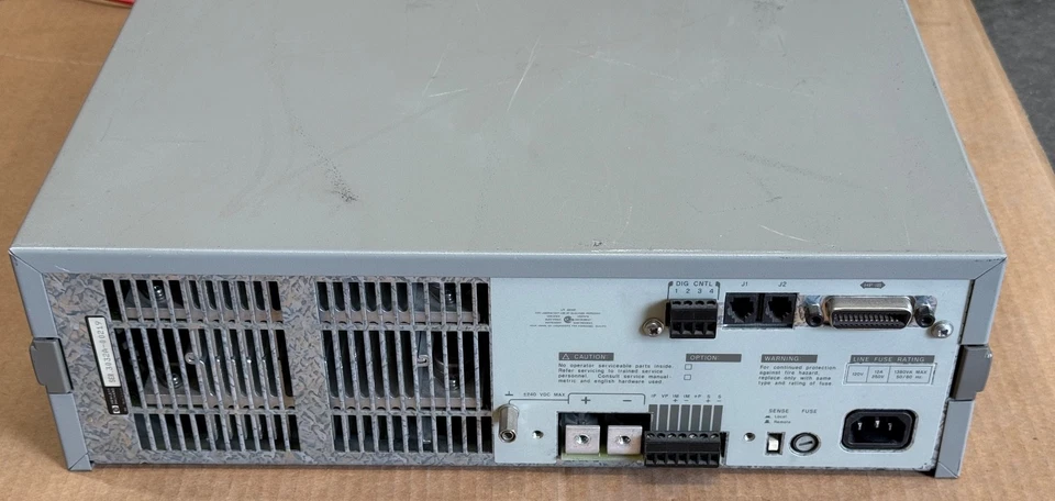 HP 6654A 500W System DC Power Supply 0–60 V/0–9 A Programmable | GPIB & RS-232 - Image 4 of 4