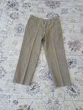 237 Haggar Corduroy Trousers 36x 29 Men's Brown Pants Cords 100 Cotton Vintage