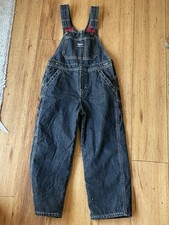 Vintage OshKosh B'Gosh Vestbak Overalls Bib Size 5t Lined Denim Blue