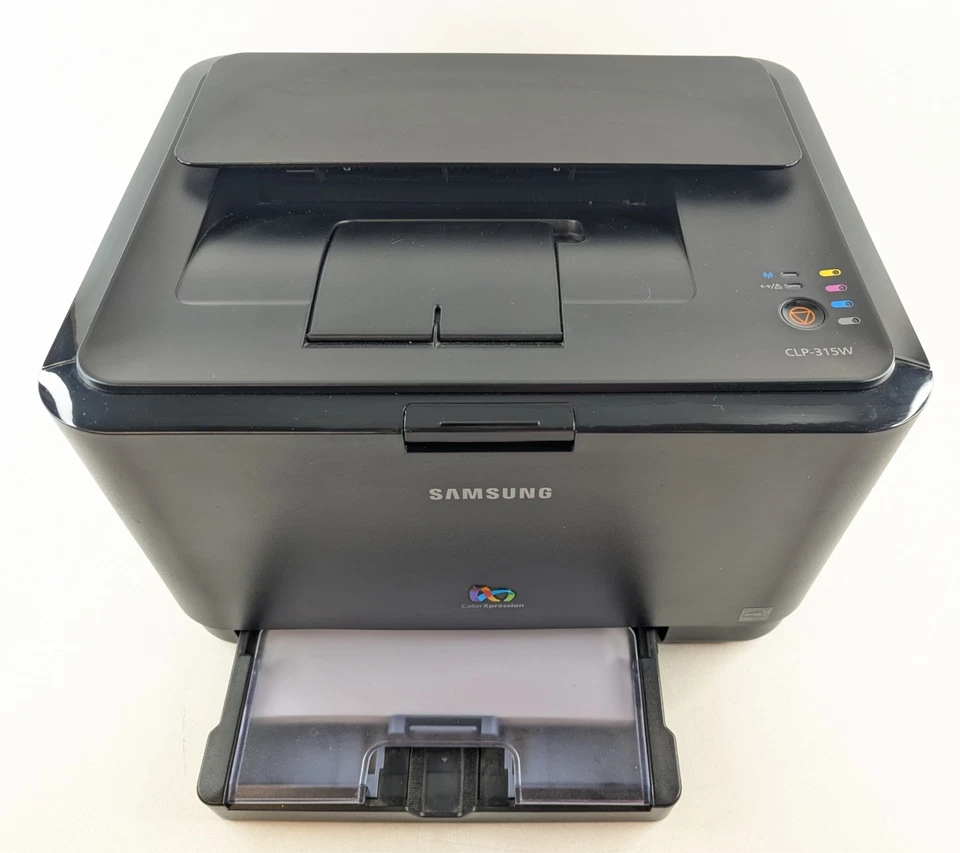 Samsung CLP-315W Color Laser Printer Wireless Works Great Includes Toner -Tested - Image 3 of 4