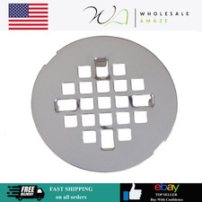 DANCO Easy-to-Install Snap-In Shower Drain,Stainless Steel