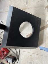 Black Steel Chimney Pipe Support Plate for St...