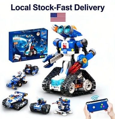 Science Robot Kits Toy STEM Learing Educational Toys Coding Building Block Kits