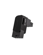 Shield Series 8-Pin PCIe GPU Power Adapter,90-Degree Angled STD-Black