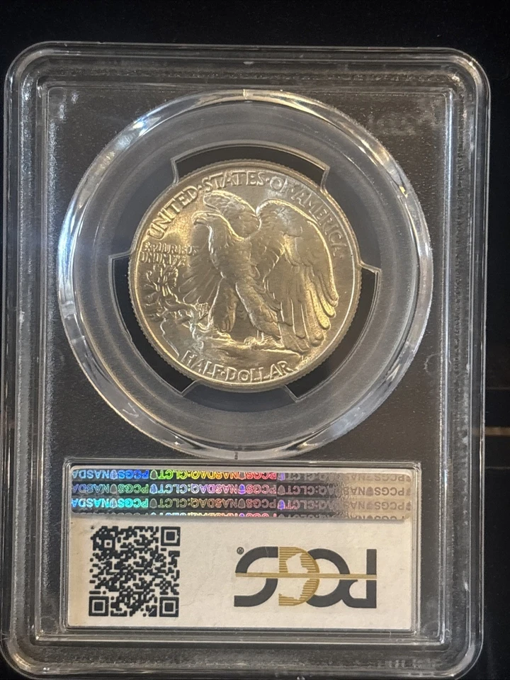 1944 PCGS MS 65 Walking Liberty Half Dollar 50c Coin FREE SHIPPING - Image 2 of 4