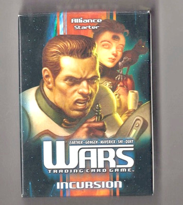 Wars Trading Card Game ALLIANCE Incursion Starter Deck ~ 60 Cards & Rulebook