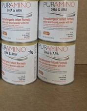 4 PURAMINO DHA ARA Infant Formula FREE SHIPPING EXP 06/26