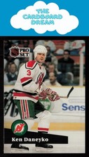 Ken Daneyko 1991-92 Pro Set French #139 New Jersey Devils Hockey Card