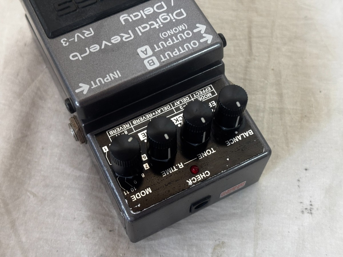 Boss RV-3 RV 3 Digital Reverb/Delay Guitar Effect Pedal | eBay