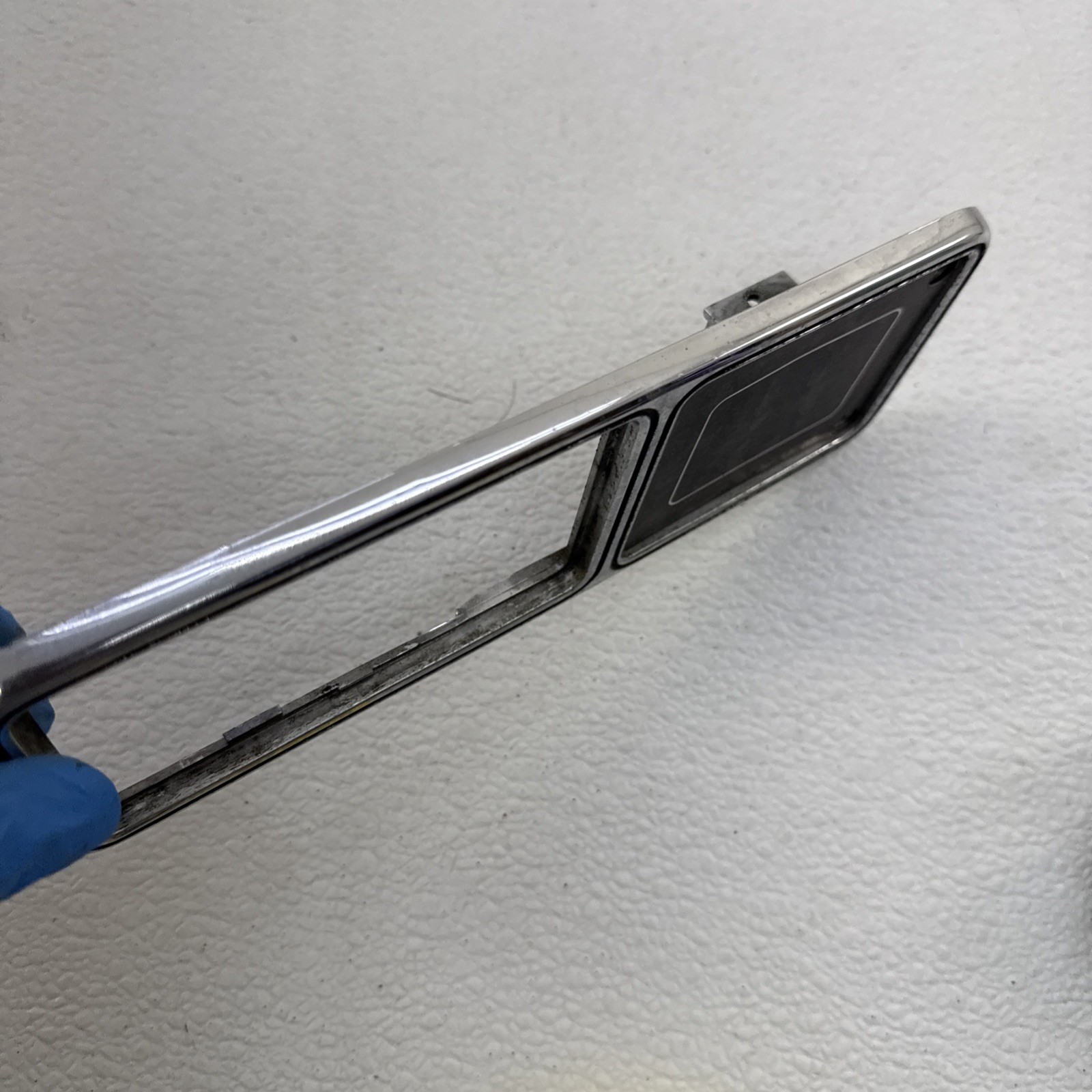 1984 - 1996 Jeep Cherokee XJ Door Handle Bezel ONLY  Chrome OEM 8955002154