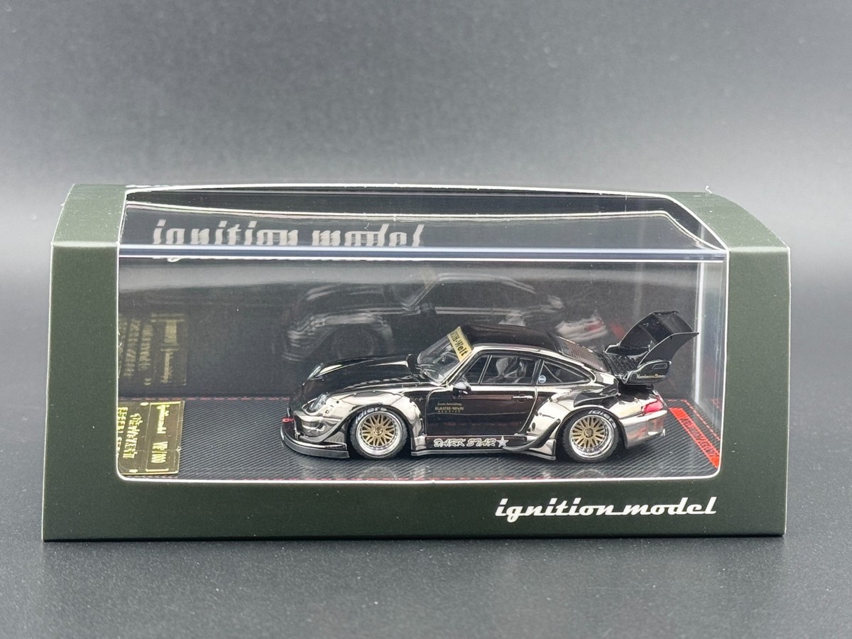 Ignition Model Rauh-Welt Begriff RWB 993 Black CHROME 1/64 CHASE
