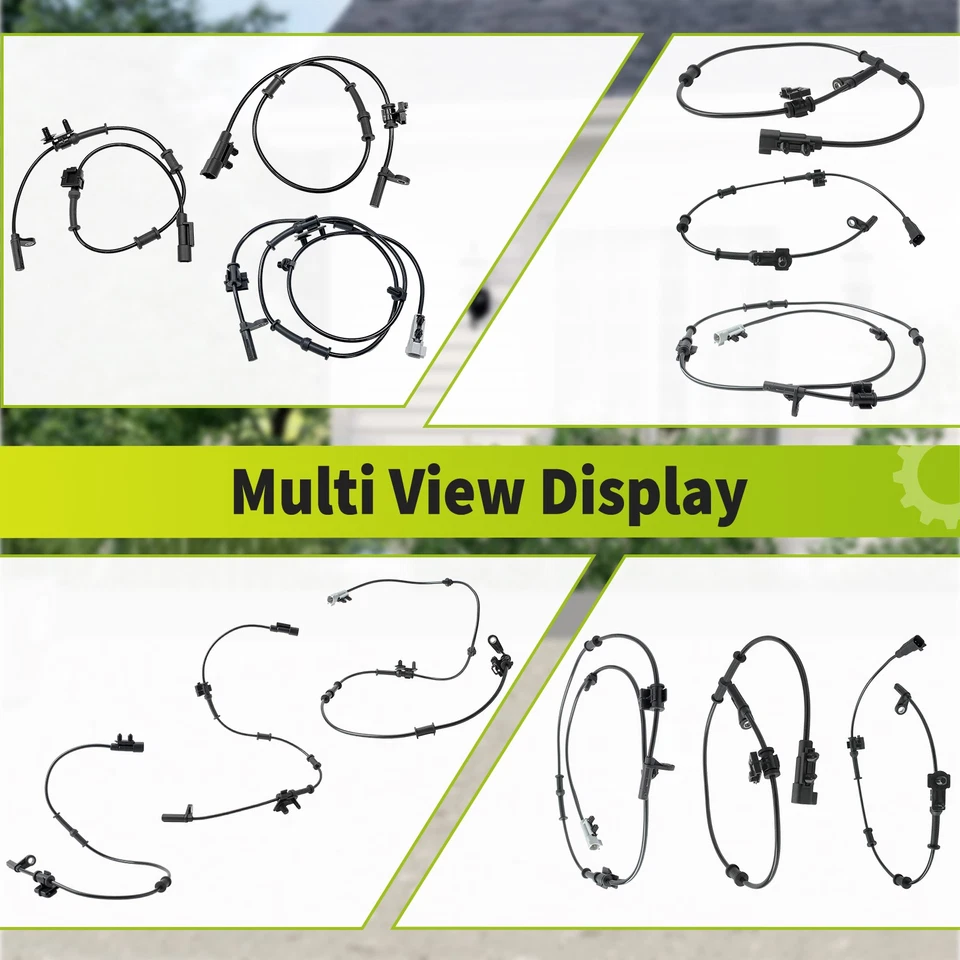4x Front & Rear ABS Wheel Speed Sensor ALS2295 For 2015-2022 DODGE CHALLENGER - Image 2 of 4