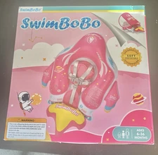 Swimbobo Baby Pool Float Inflatable Spaceship Infant Swim Float