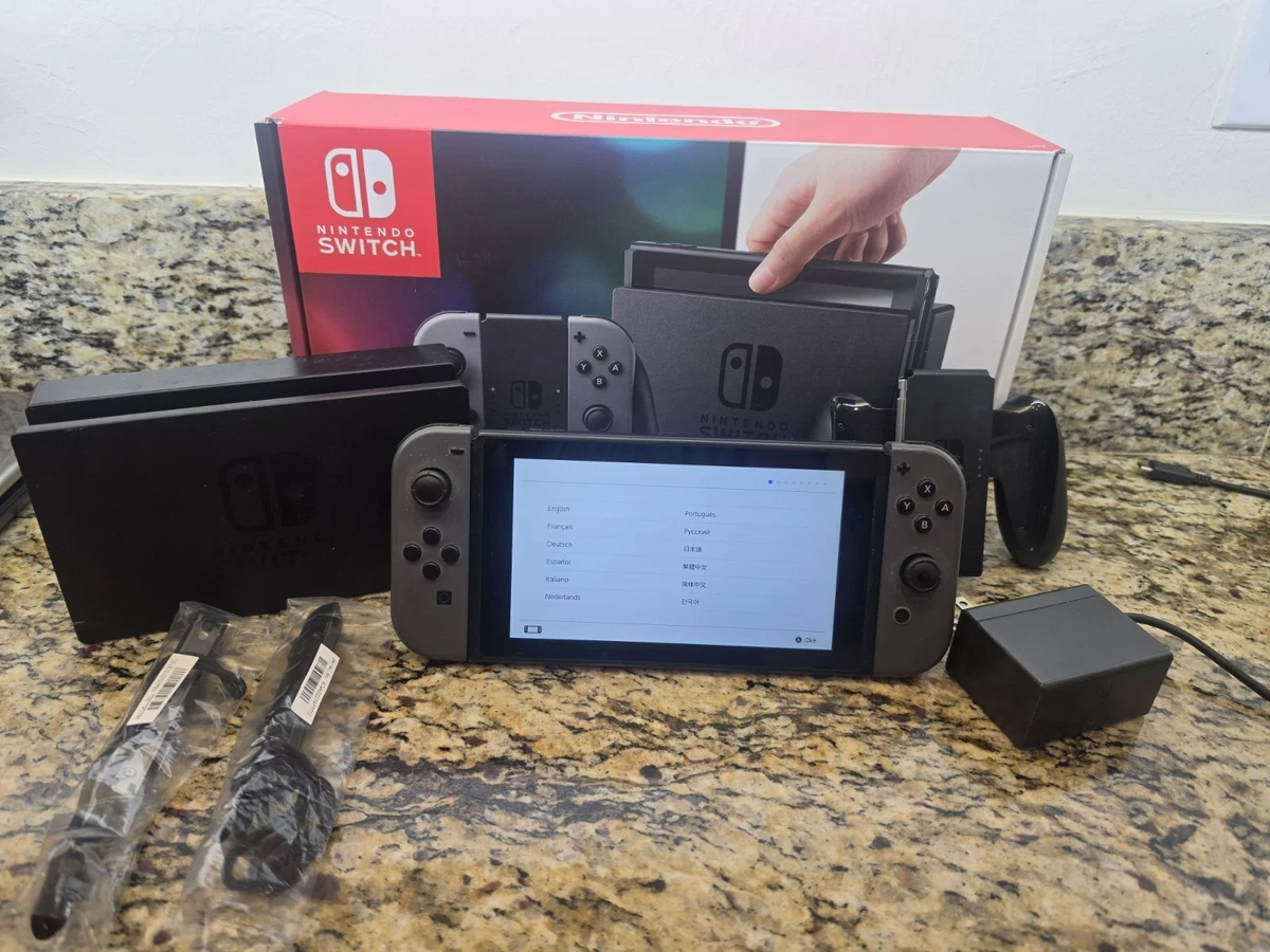 25+ Nintendo Switch Gray HDMI Video Game Consoles for sale