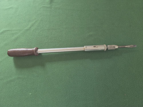 VINTAGE STANLEY ''YANKEE'' NORTH BROS. #131A RATCHETING SCREWDRIVER W/1 BIT USA