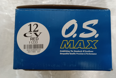 O.S. MAX 12CV RED Engine Nitro Car Truck Buggy For Radio Control