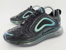 Nike Air Max 720 Throwback Size 4.5Y Womens 6 Future Black Laser AQ3196-003 NEW