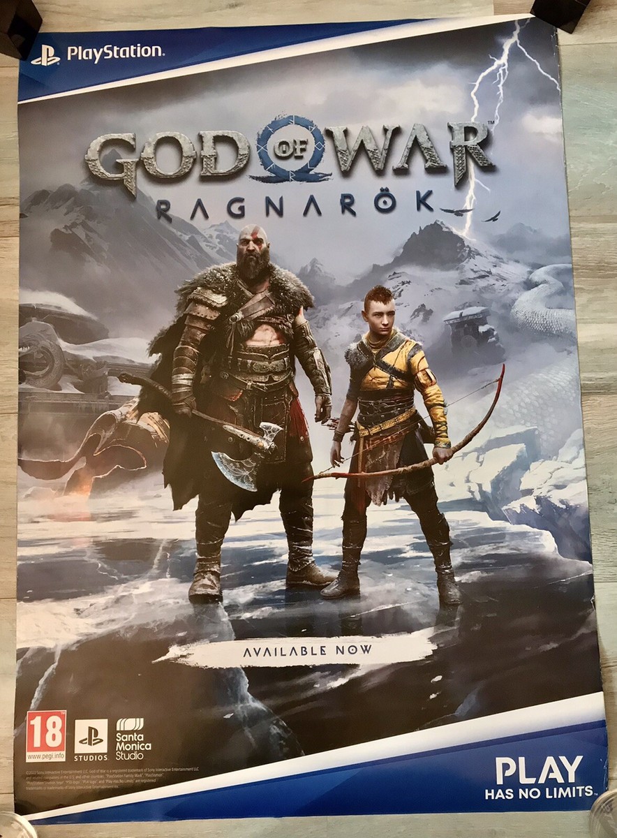Jeu God Of War Promo Press PS4 PAL - Version Française, Bon état, Santa Monica Studio