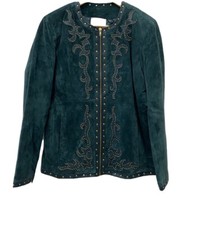 Linea By Louis Dell'olio Suede Jacket Sz M