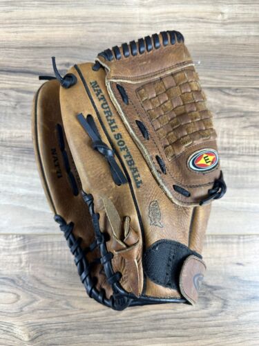 Easton NAT71 Natural Series Leather 12 1/2" Softball Glove Mitt LHT