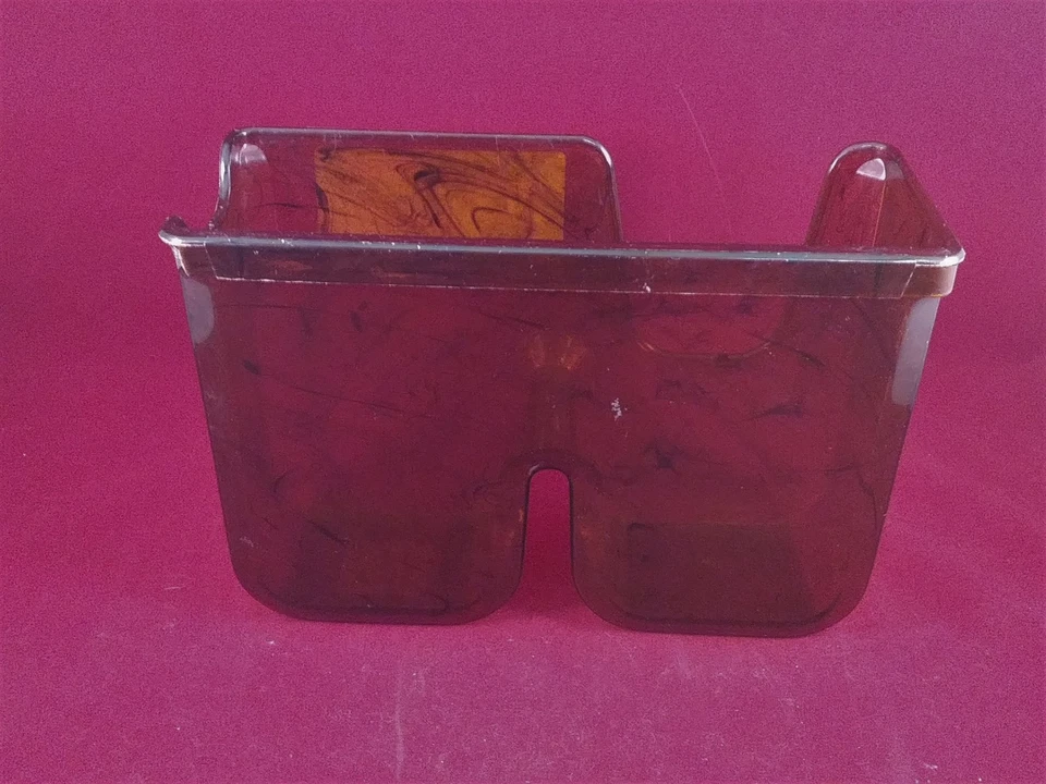 Rubbermaid caparazón de tortuga organizador para el cuidado del cabello secador cepillos spray pared o mostrador Foto 3 de 4