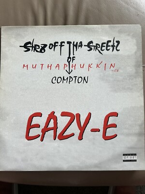 Eazy-E - Str8 Off Tha Streetz Of Muthaphukkin Compton - 1996 PROMO