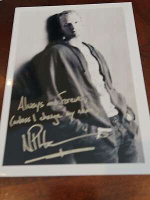Neil Patrick Harris Nph stamped signature RP picture photo photograph 5x7 Pic