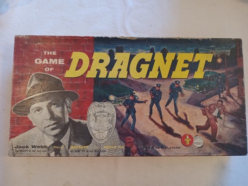 Dragnet Game COMPLETE Vintage Police Detective Cop TV Show Tie In 1955 - Picture 2 of 11