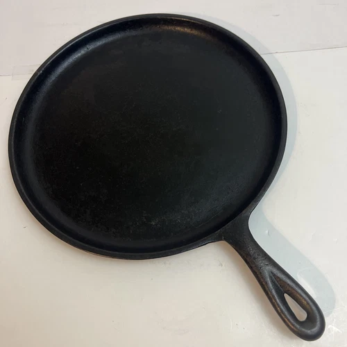Vintage Unbranded Cast Iron No. # 9 Inch Chef Skillet Wagner? Made In USA OG H