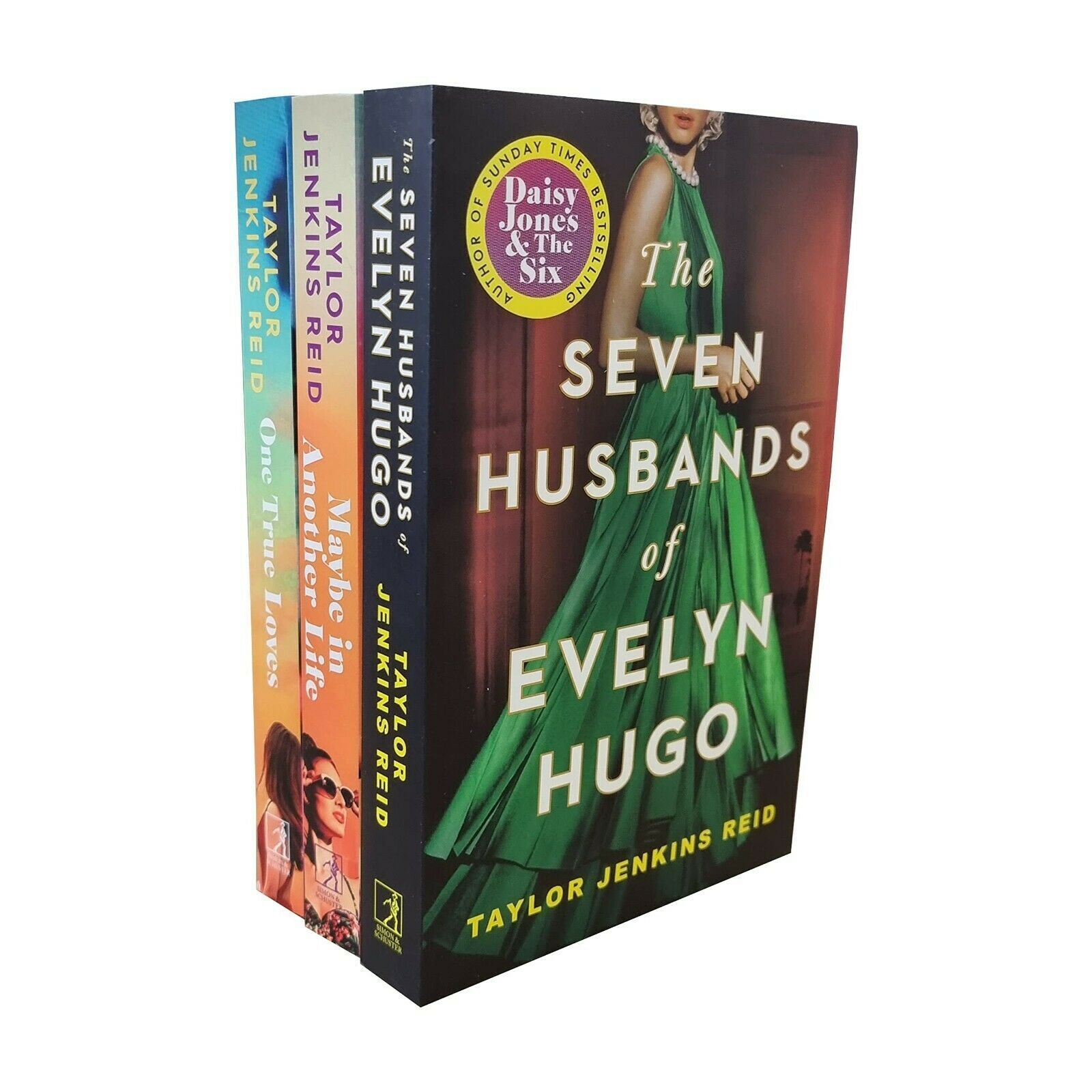 Taylor Jenkins Reid 3 Books Collection Set Seven Husbands, Maybe in Another Life