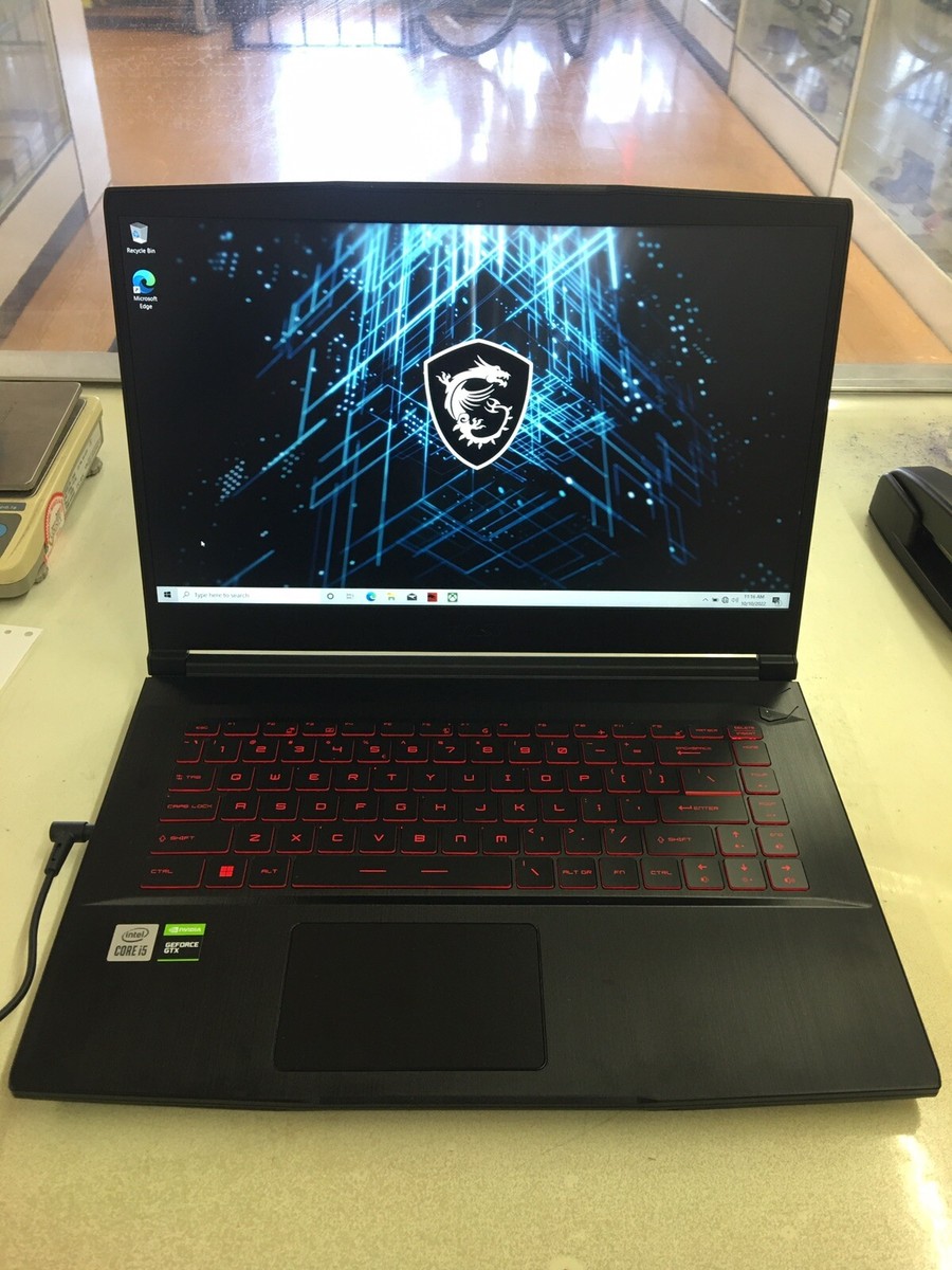 MSI GF63 Thin FHD i5 256GB SSD 8GB RAM Gaming Laptop