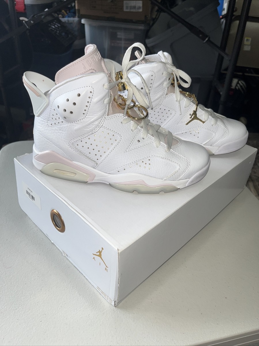 nike air jordan 6 gold hoops womens size 7 | eBay