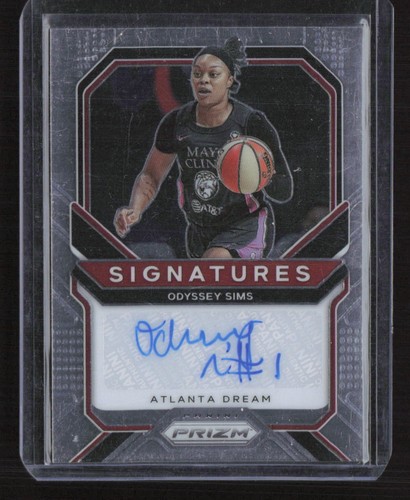 2021 Panini Prizm WNBA #SG-ODS Odyssey Sims Signatures