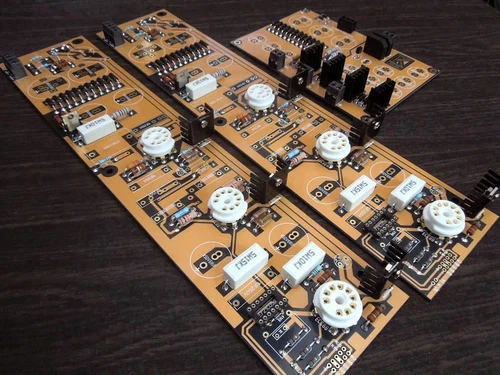 D.Klimo LAR Gold Plus MM MC Röhren Phono Vorverstärker Plattenspieler Vorverstärker DIY Kit - Bild 8 von 16