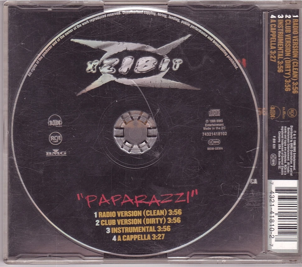 Xzibit - Paparazzi (Maxi-CD 1996) - Bild 2 von 2