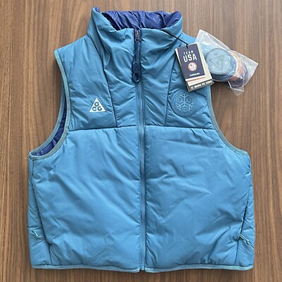 nike blue vest womens
