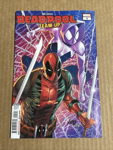 DEADPOOL TEAM UP #5 FIRST PRINT MARVEL COMICS (2025) SPIDER GWEN LIEFELD