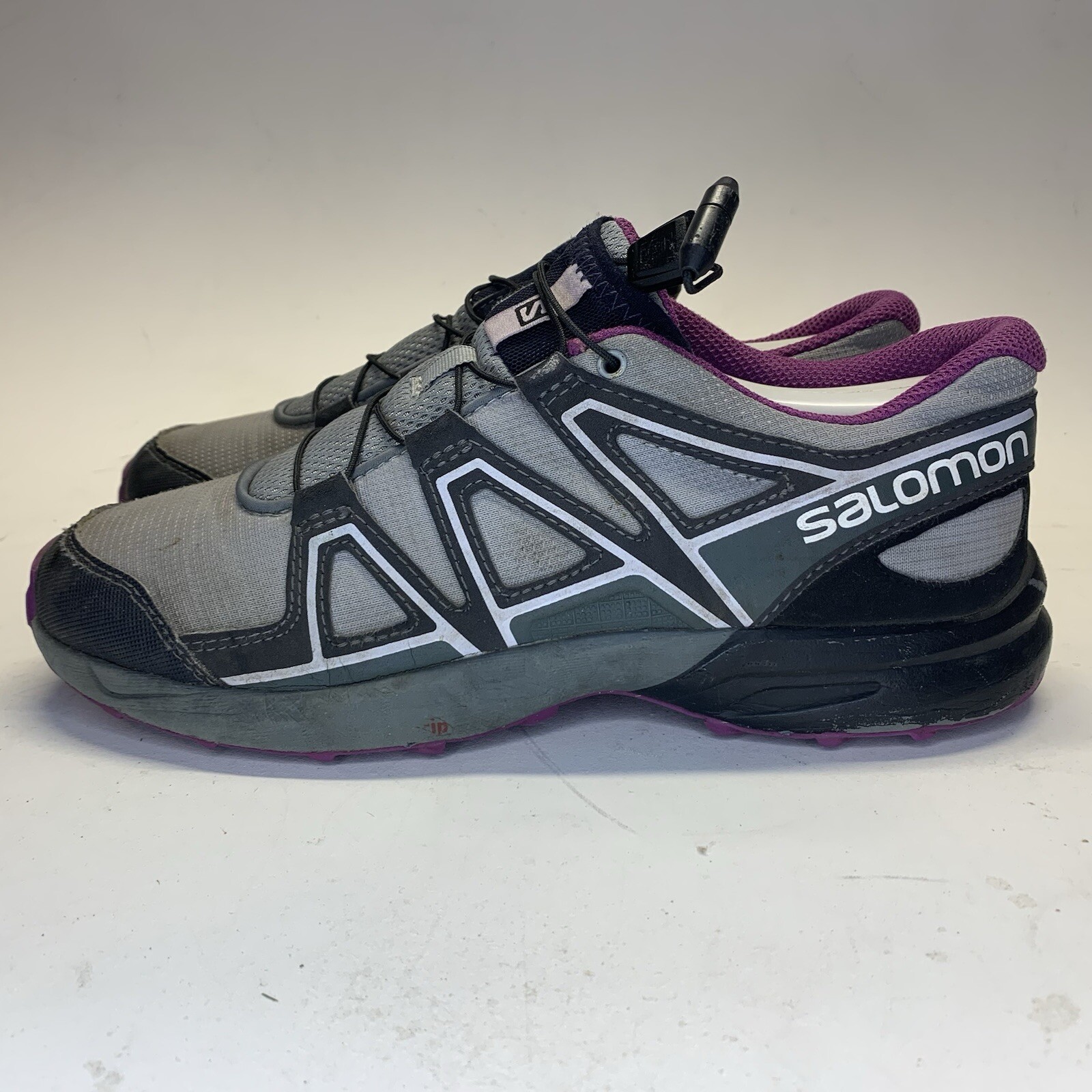 Scarpe da corsa Salomon Speedcross Trail Escursionismo Donna Grigio Viola Taglia 6 US