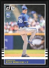 2019 Panini Donruss Retro Ryan Borucki RC #227 Toronto Blue Jays