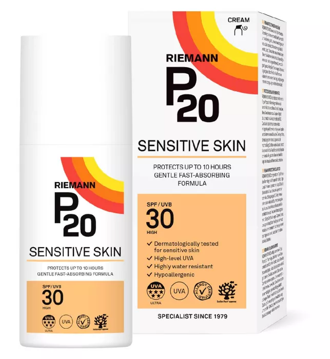 Riemann P20 SPF30 Sensitive Skin Sun Cream - 200ml - Image 7