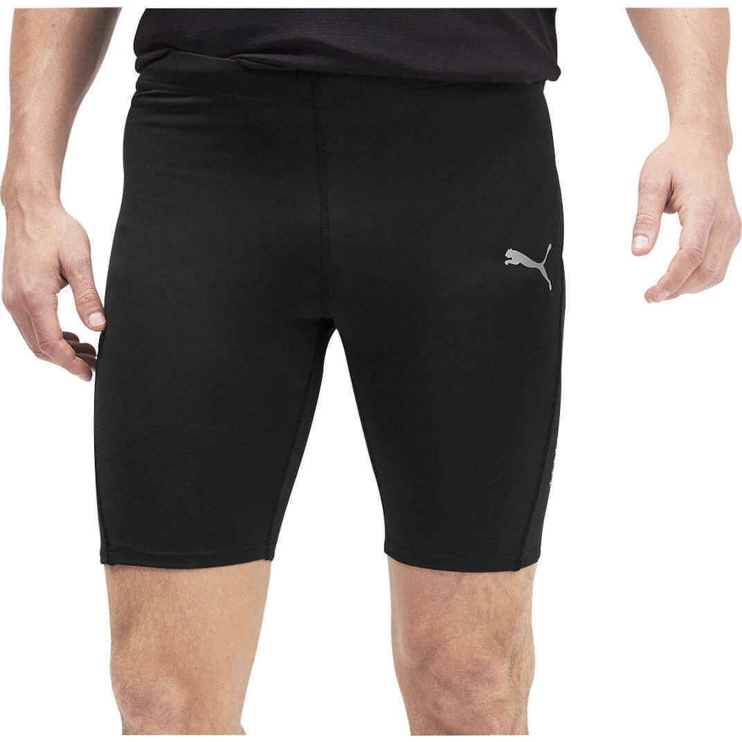 Puma Ignite Mens Short Running Tights - Black