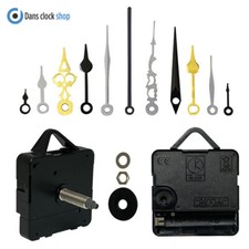 Supersize Quartz Ticking Clock Kit Movement Mechanism Replacement 30mm Shaft