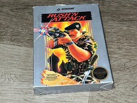 Rush 'n Attack Nintendo Nes Hangtab Completo CIB Buone Condizioni Autentico