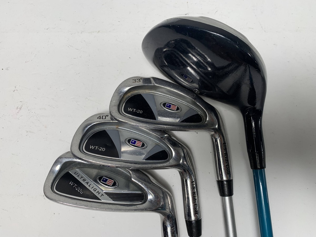 U.S. Kids Ultralight 48'' Club Set 3W 6&8 PW Ultralight 48