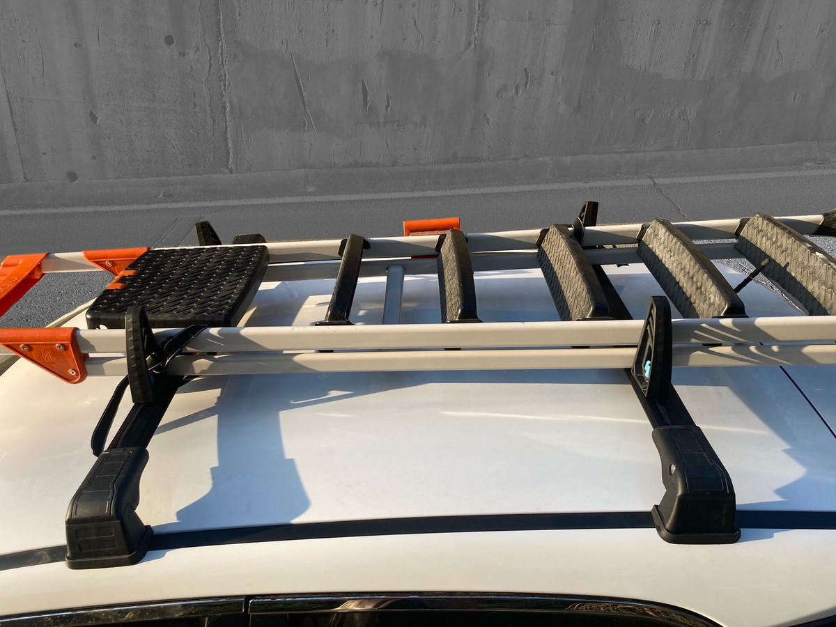 Wood Roof Diy Roof Rack For Car Roof Rack And Load Stops Ladder