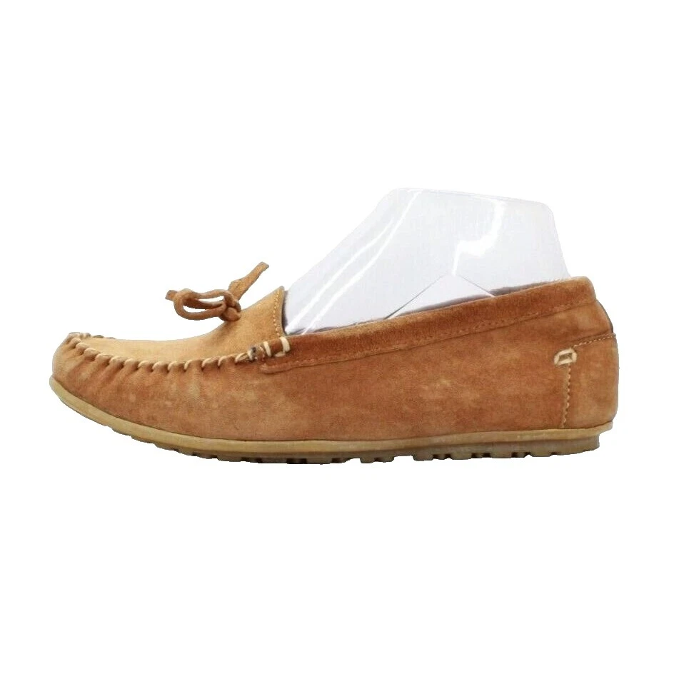 L.L. Bean Leather Upper Brown Slippers for Women