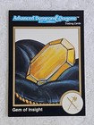 AD&D Gem of Insight Gold Border Trading Card #29 Dungeon & Dragons 1991 NM